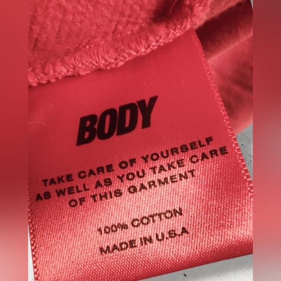 Pink and Green Body Hoodie By Tracy Raven. Size XL - Picture 12 of 13